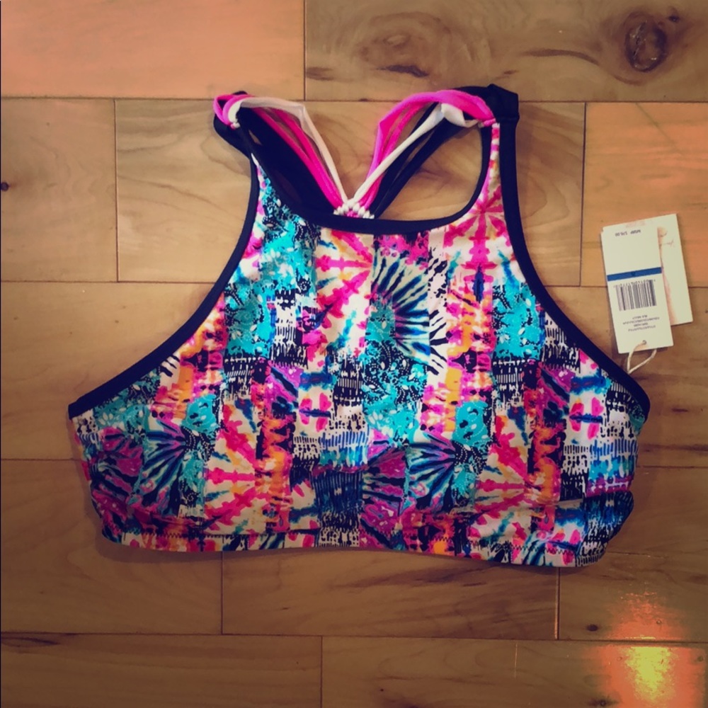 Adorable Tie Die Suit Top!